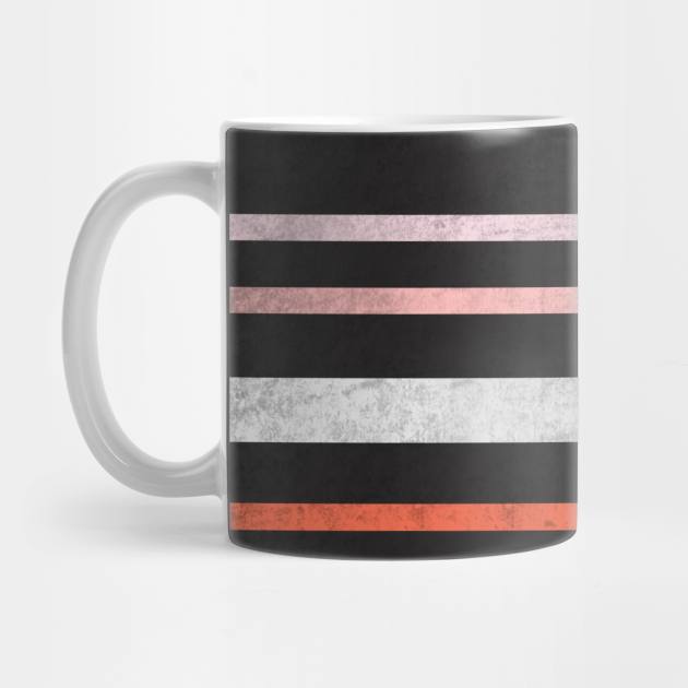 Distressed Halloween Stripes Pattern by teevisionshop